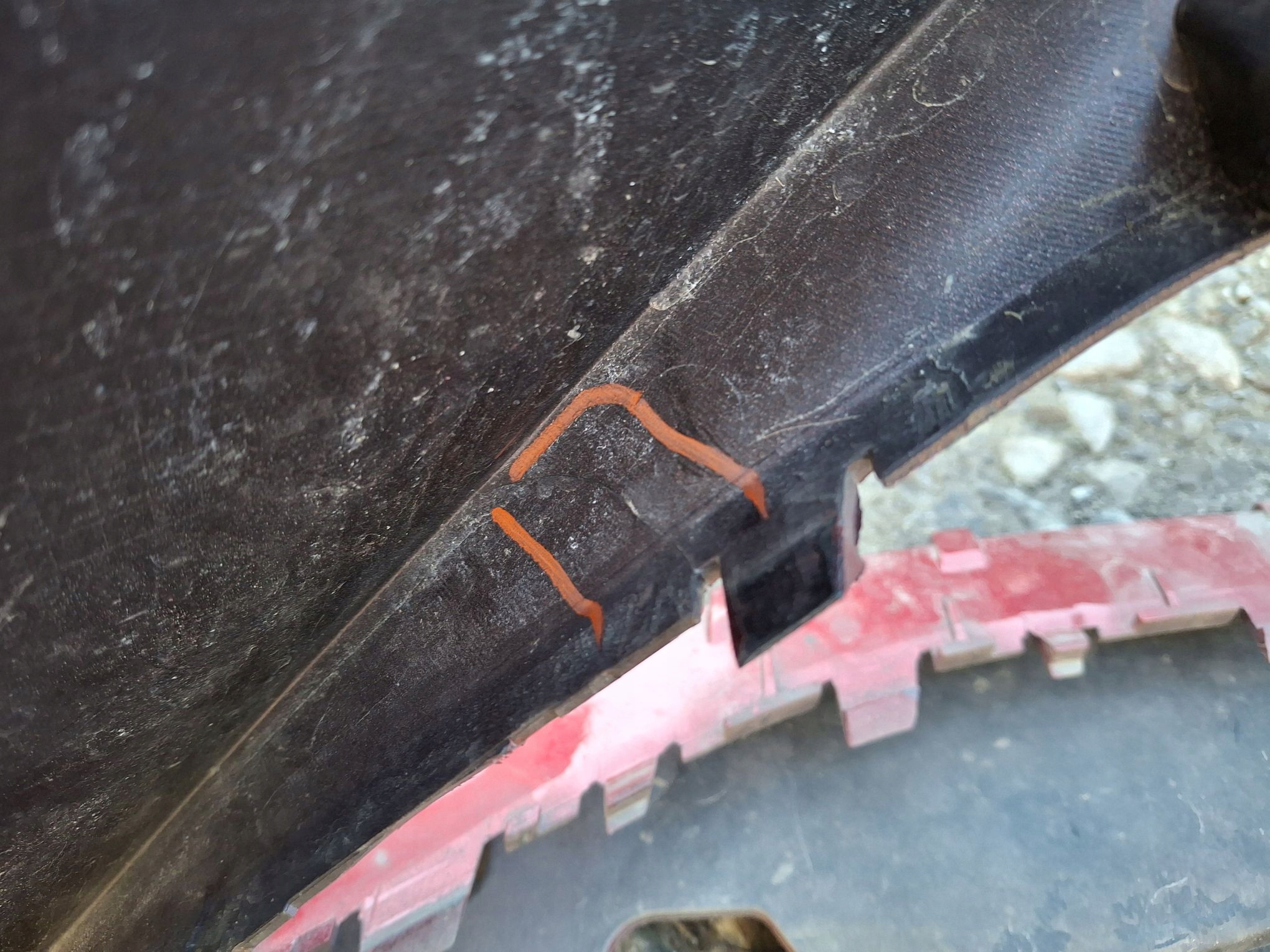 front bumper MG 5 EV ROEWE Ei5 2021R->