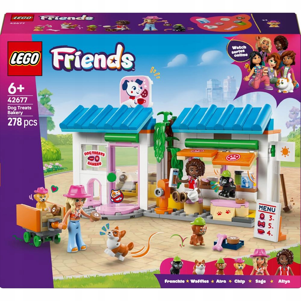 Lego Friends Pekárna s psími pamlsky 42677