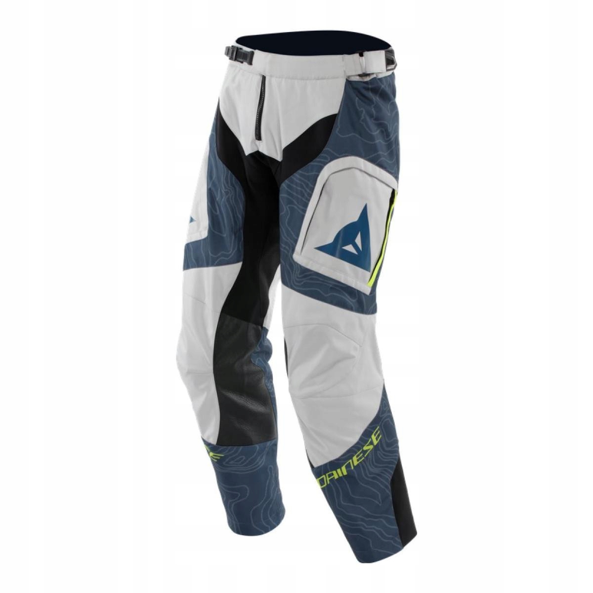 Textilné nohavice Dainese Sterrato Glacier Sivá/Modrá Veľkosť 52