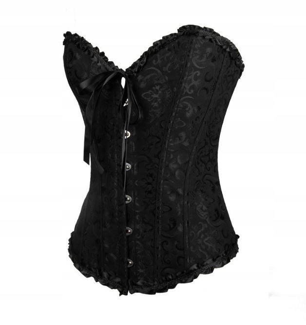 WYSZCZUPLAJĄCY ZMYSŁOWY GORSET STRINGI Rodzaj Ozdobne