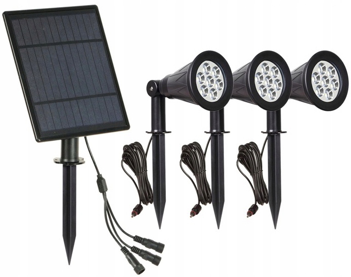 

Lampa Solarna Ogrodowa Led G104 (3x7W) Gratis!