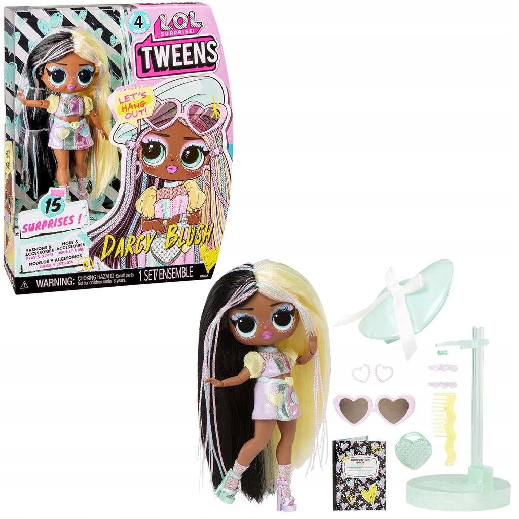 

Lol Surprise Tweens lalka Darcy Blush 15 gadżetów