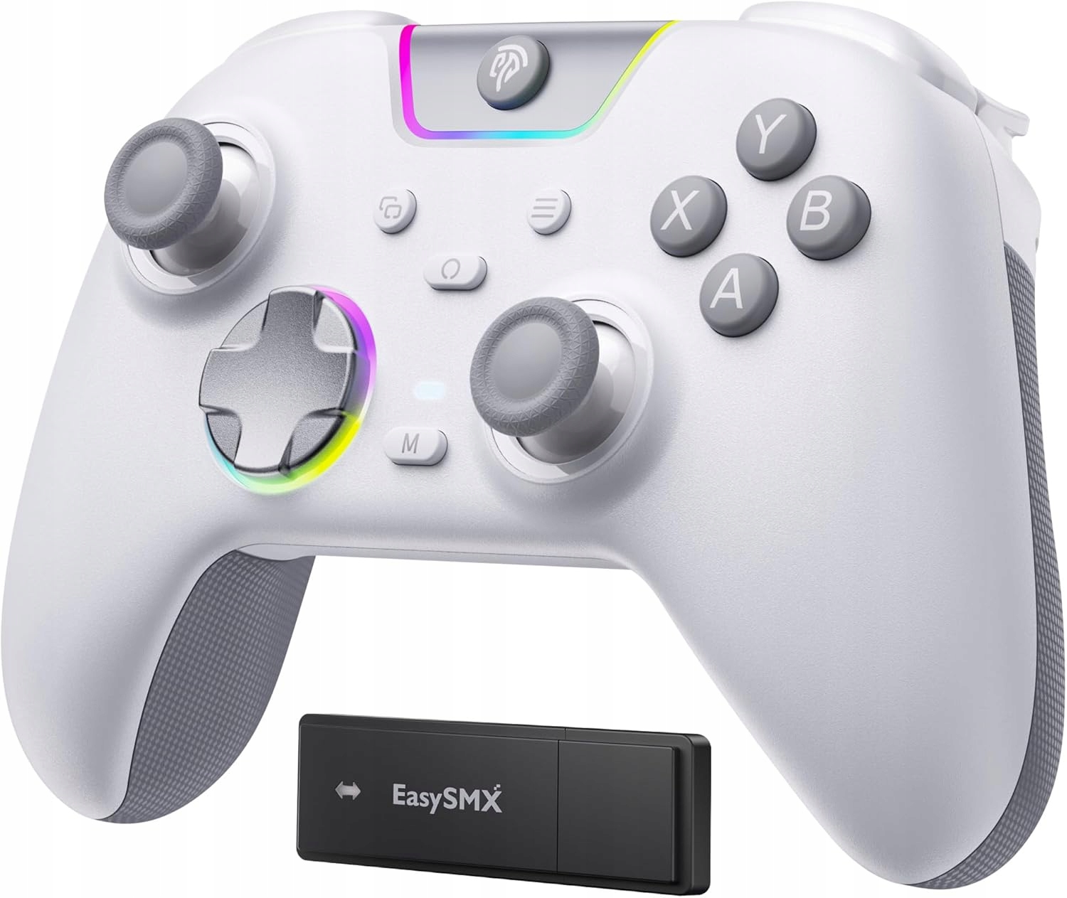 Pad, kontroler Gamepad EasySMX X05Pro biały