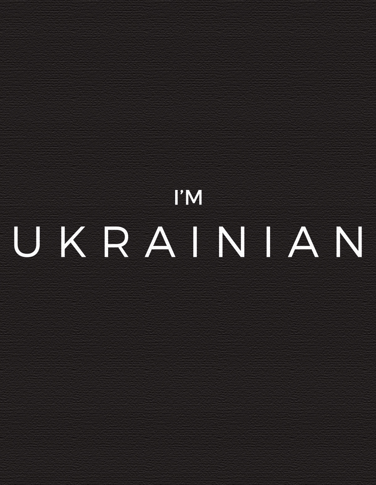 KOSZULKA MĘSKA - I'M UKRAINIAN M Marka Roly