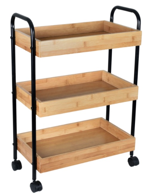 UMBRA REGAŁ CZARNO-BRĄZOWY 3 PÓŁKI 08162