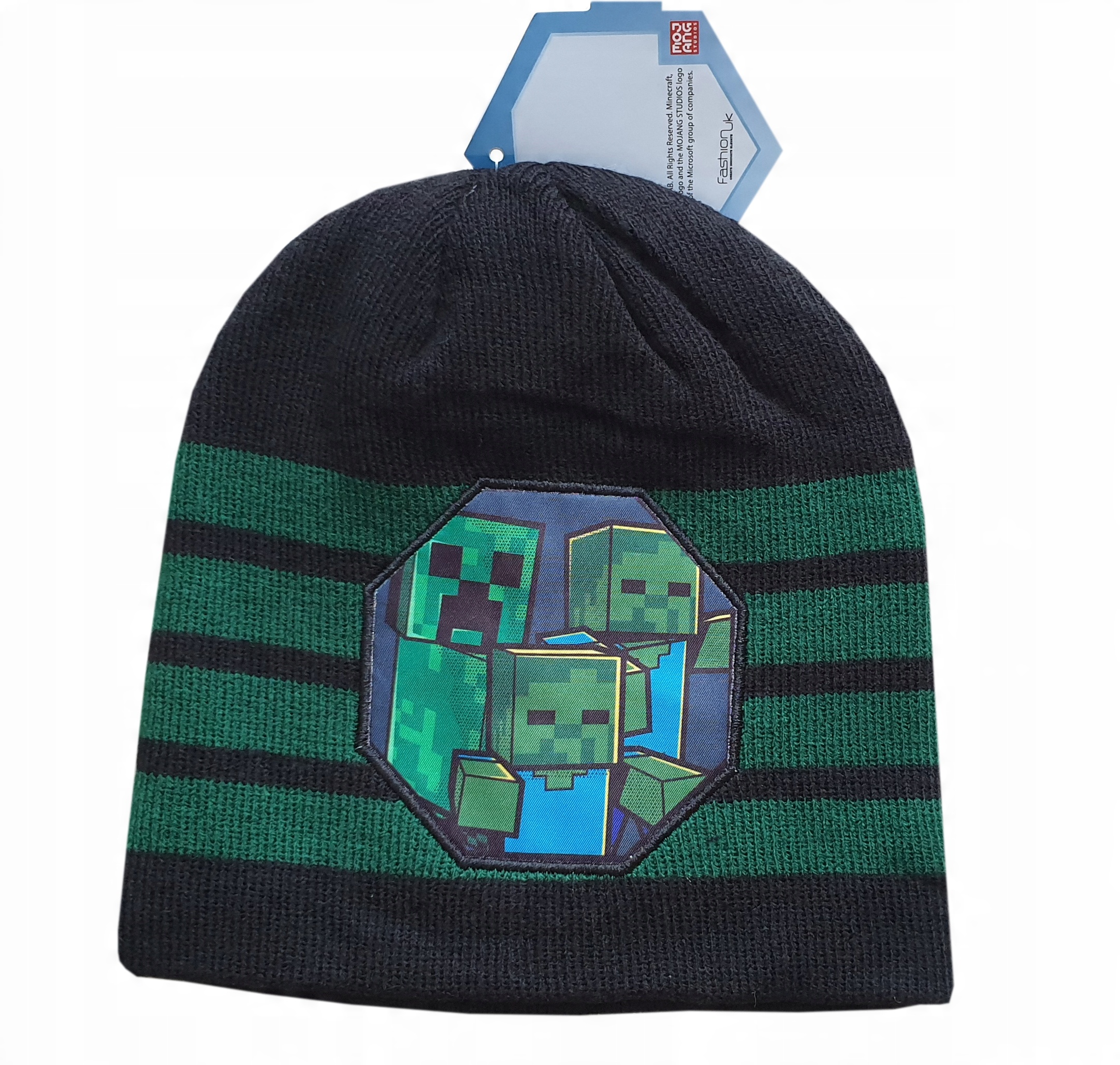 

Czapka Minecraft Zimowa Creeper Jesienna Gra Steve
