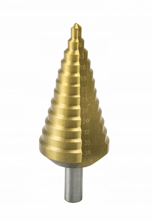 

Wiertło wielostopniowe do metalu Dedra WMST0638