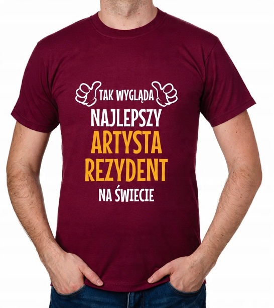 

koszulka Najlepszy Artysta Rezydent prezent