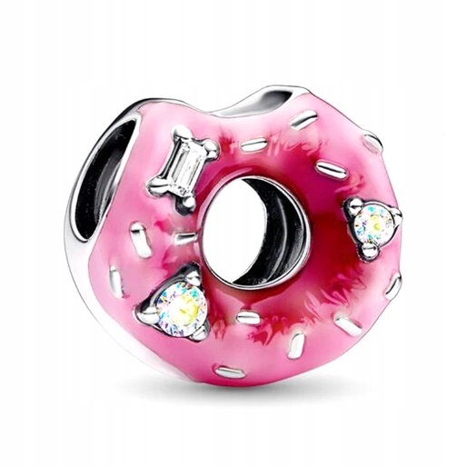 Stříbrný donut s zirkony IM1410224CH