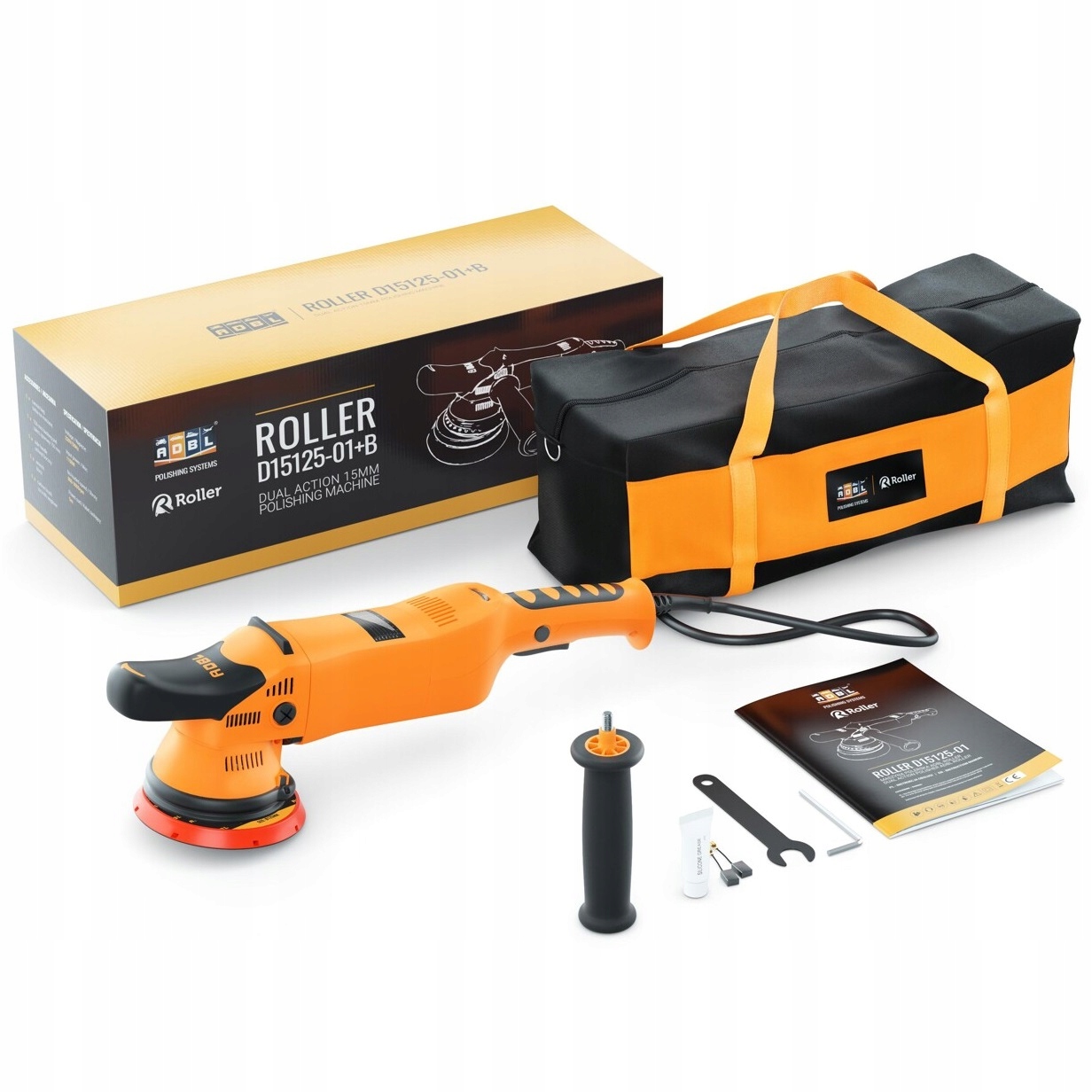 Adbl Roller DA15125-01 Bag Leštiaci stroj Da skok 15 mm taška