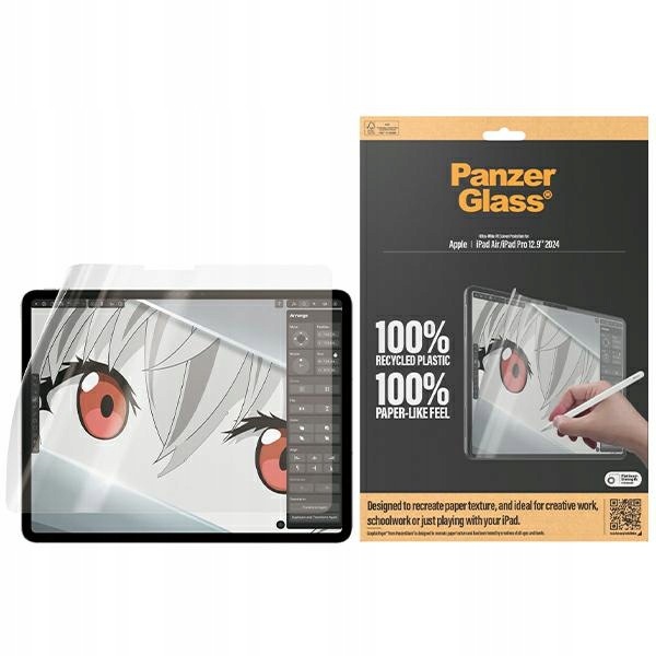 PanzerGlass GraphicPaper pro iPad Air/Pro 13" M2/M3/M4/M5 Anti Glare Uwf 2836