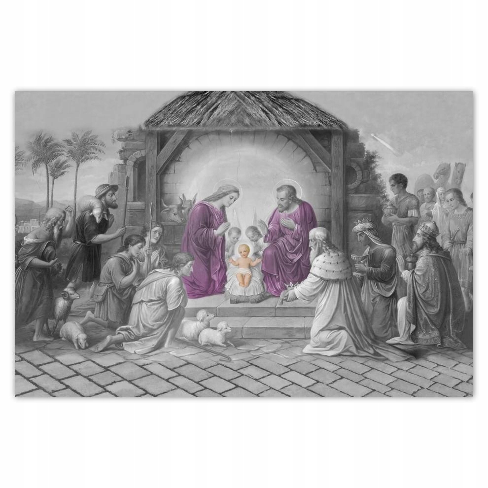 

Plakaty 60x40 Żłóbek Stajenka Jezus