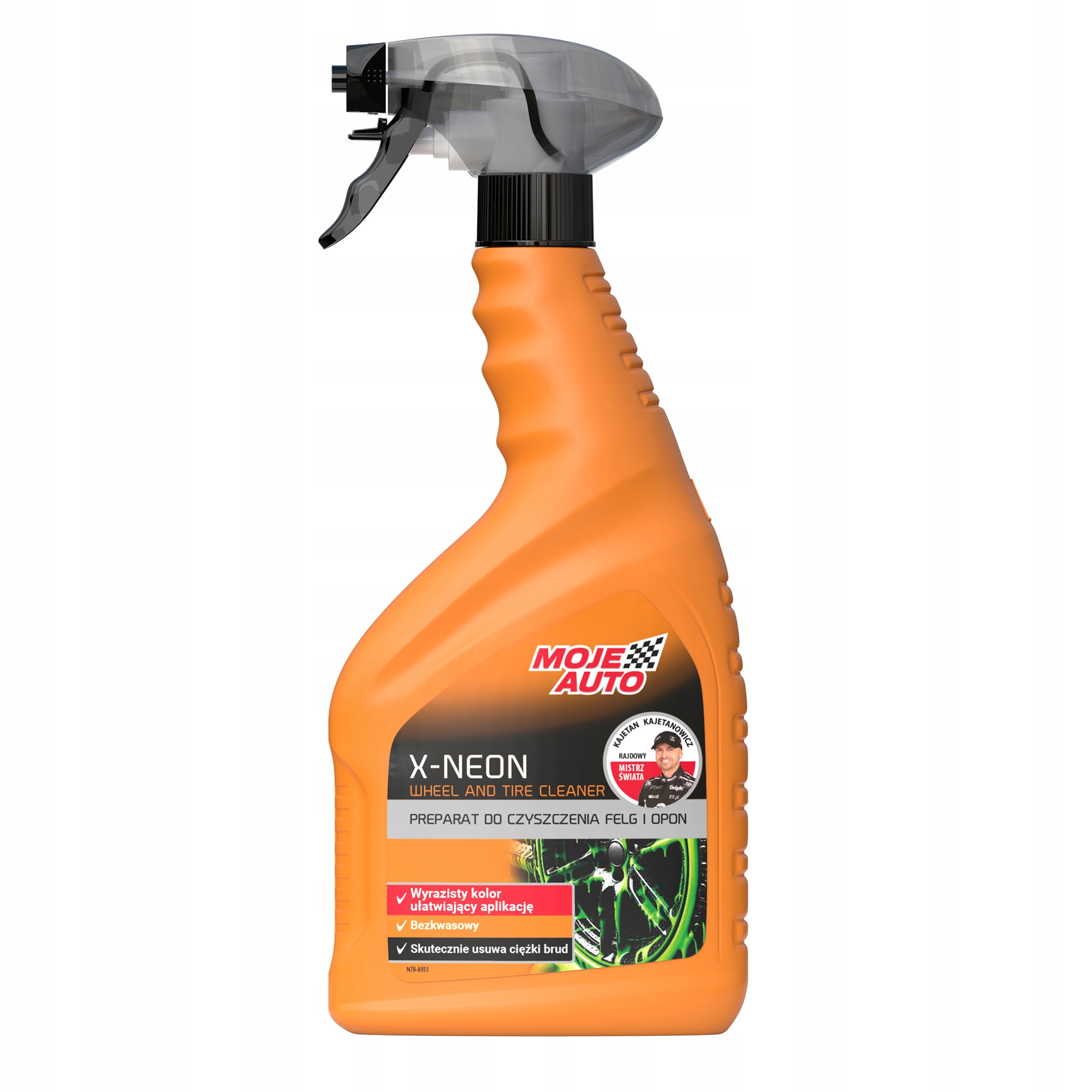 Moje Auto Detailer X-neon 750ML Środek do czyszczenia felg Moje Auto 750