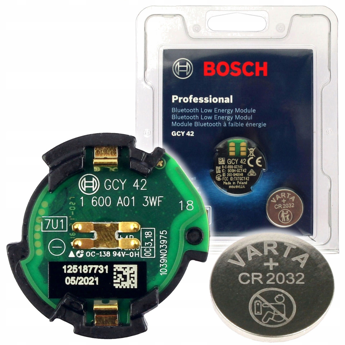 

Moduł Bluetooth Gcy 42 Bosch do Gsr Gsb Gws Gdx