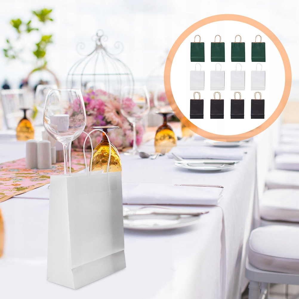 PODRĘCZNE TORBY NA PREZENTY PAPIEROWE luzem 60 SZT Marka inny