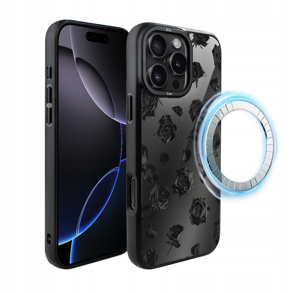 Pouzdro pro iPhone 16 Pro Max Ibizu DropGuard Matt s MagSafe, růžová barva