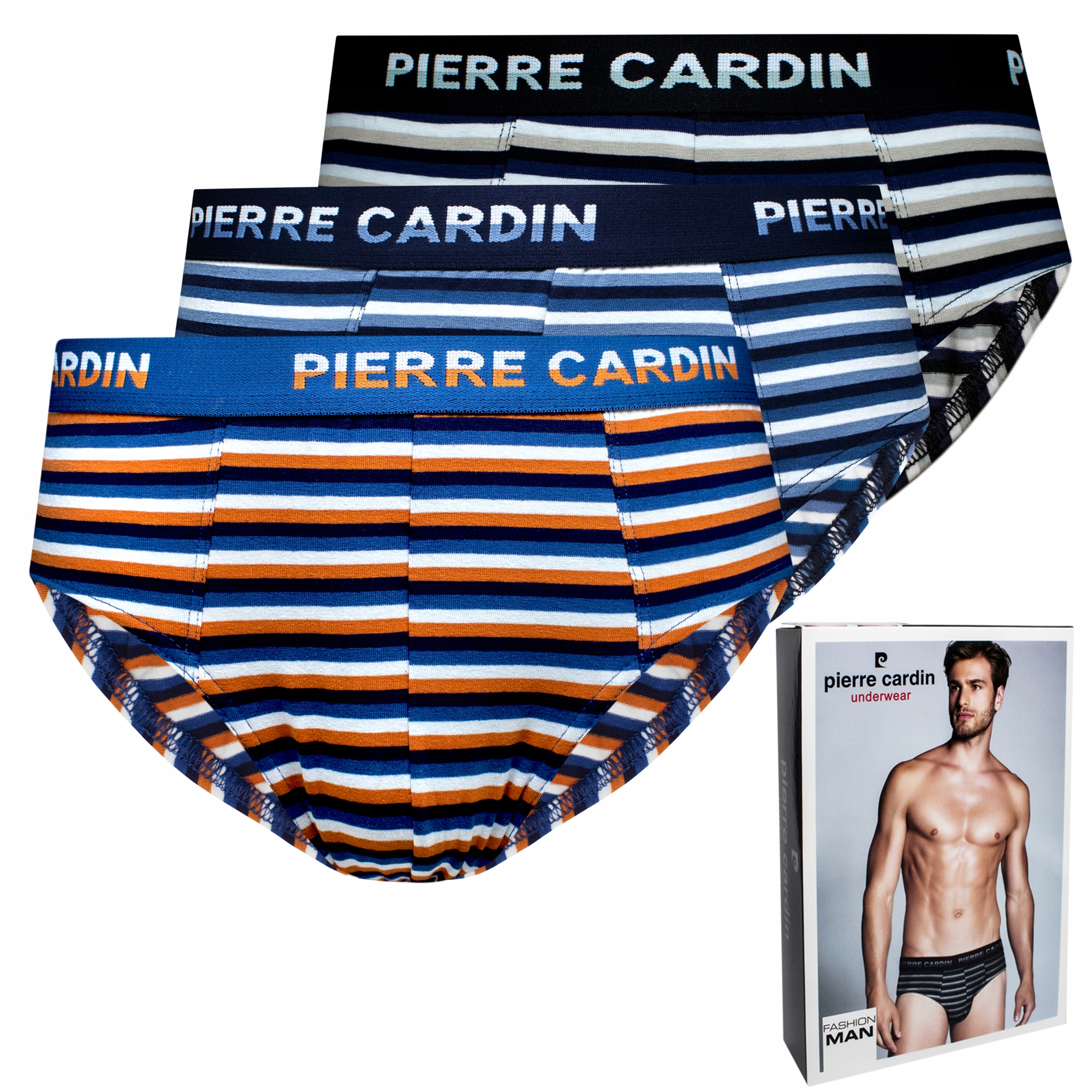 

Slipy majtki męskie Pierre Cardin B166 3-PAK, 4-M