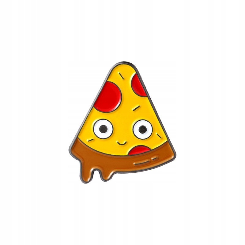 

Przypinka Pizza Pizzą prezen metalowa Pins broszka
