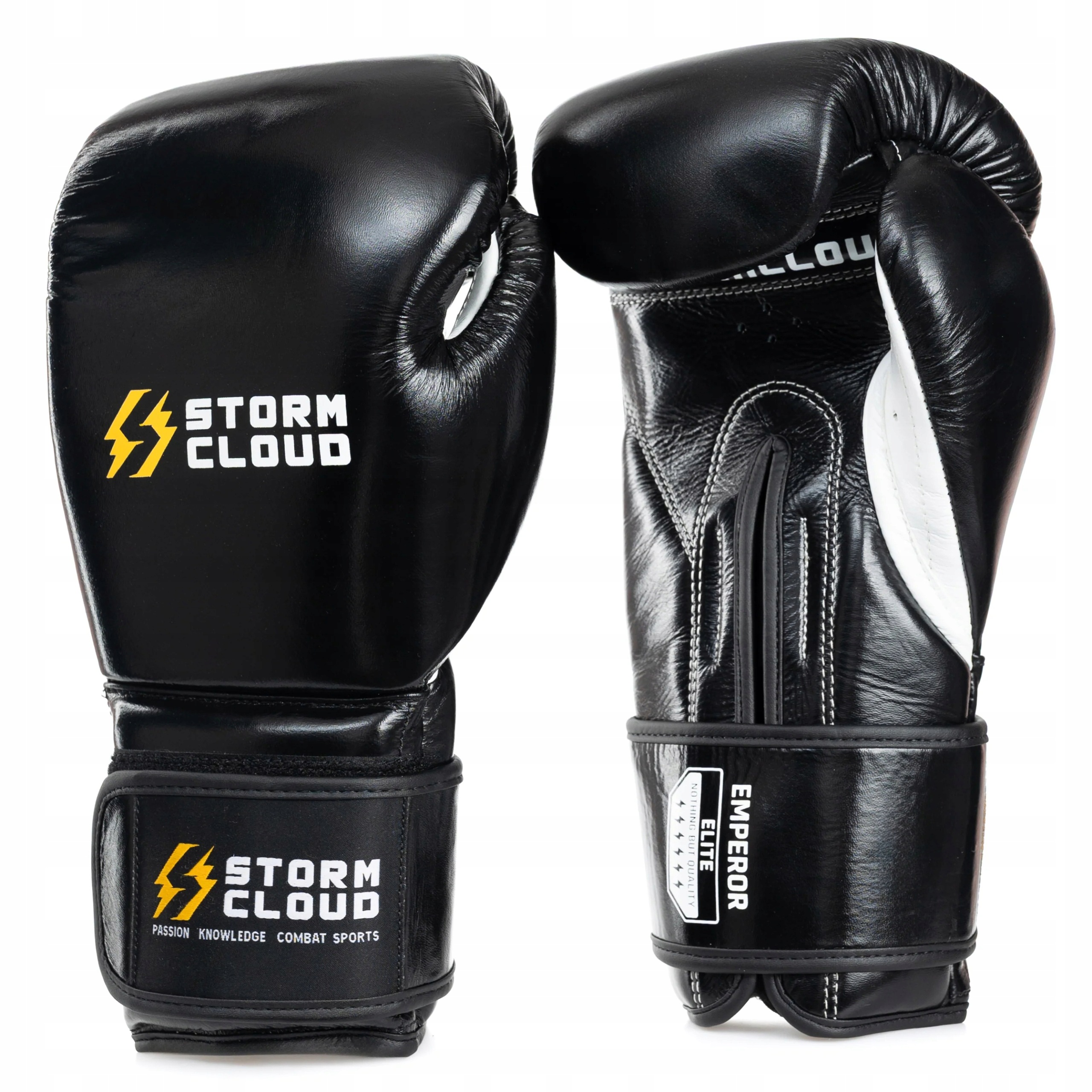 StormCloud Boxerské rukavice Emperor černé 12 oz