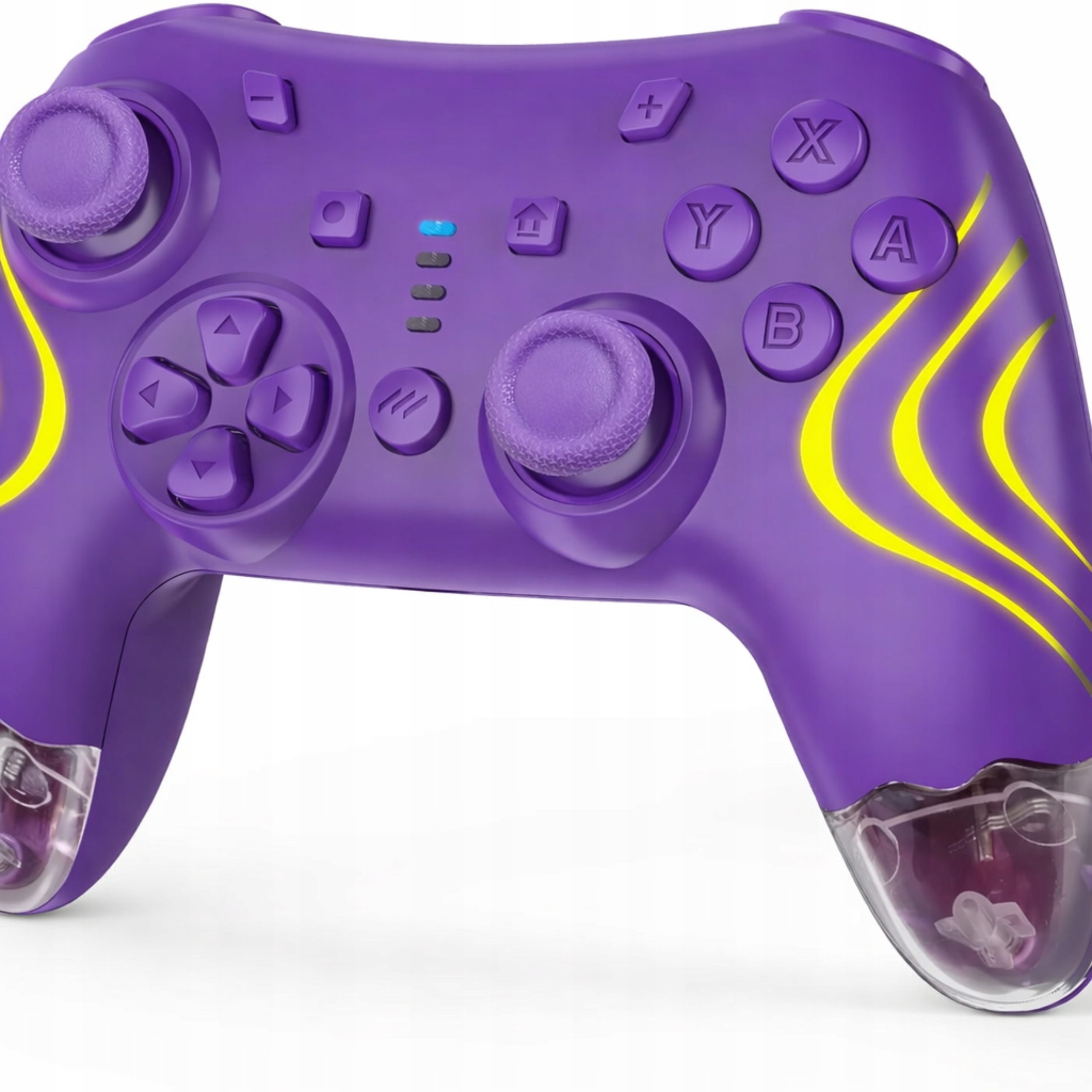 Bezprzewodowy Kontroler Gamepad Do Switch Pc Rgb Turbo Wibracje Hall