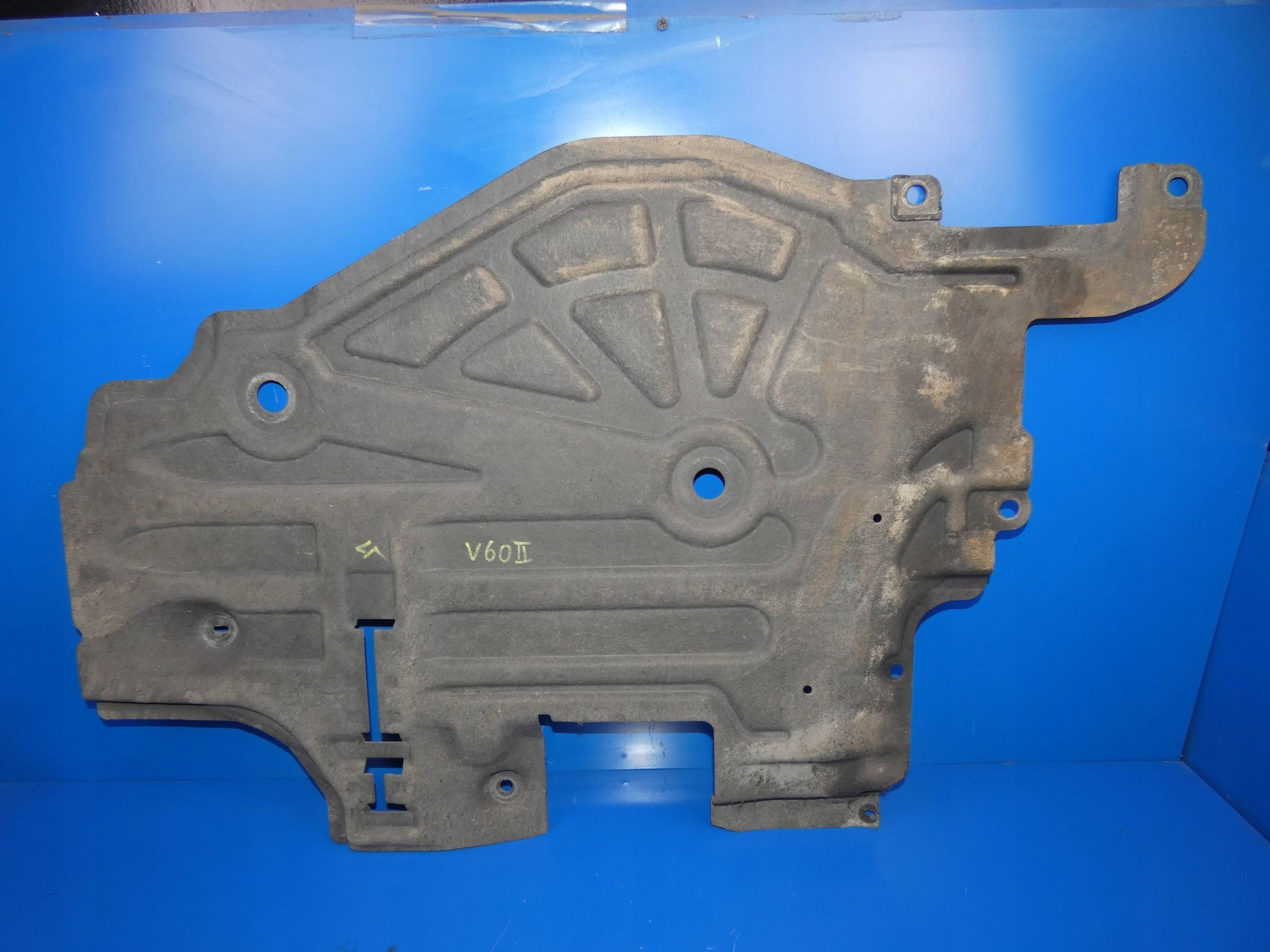 VOLVO V60 II S60 III 18- Blende Abdeckung abdeckung Unterfahrschutz links heck