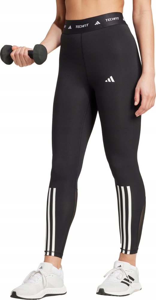 Dámské Legíny Adidas Techfit 3-STRIPES 7/8 Černé IT2272 velikost L