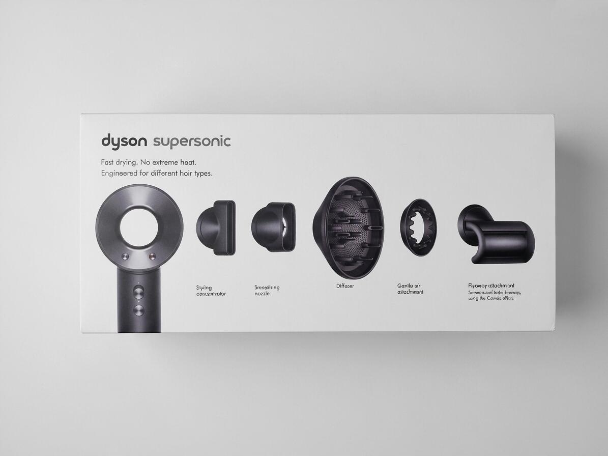 Suszarka do włosów Dyson Supersonic HD08 czerń i nikiel