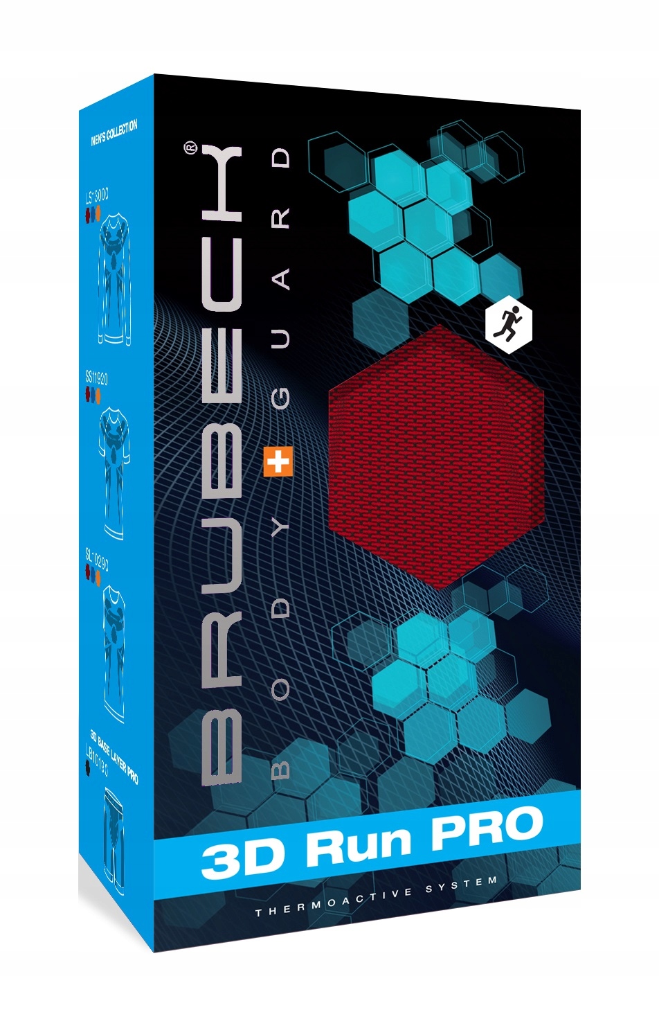 BRUBECK MEN PRZEWIEWNA KOSZULKA DO BIEGANIA -M Kolekcja ATHLETIC 3D PRO | odzież do biegania