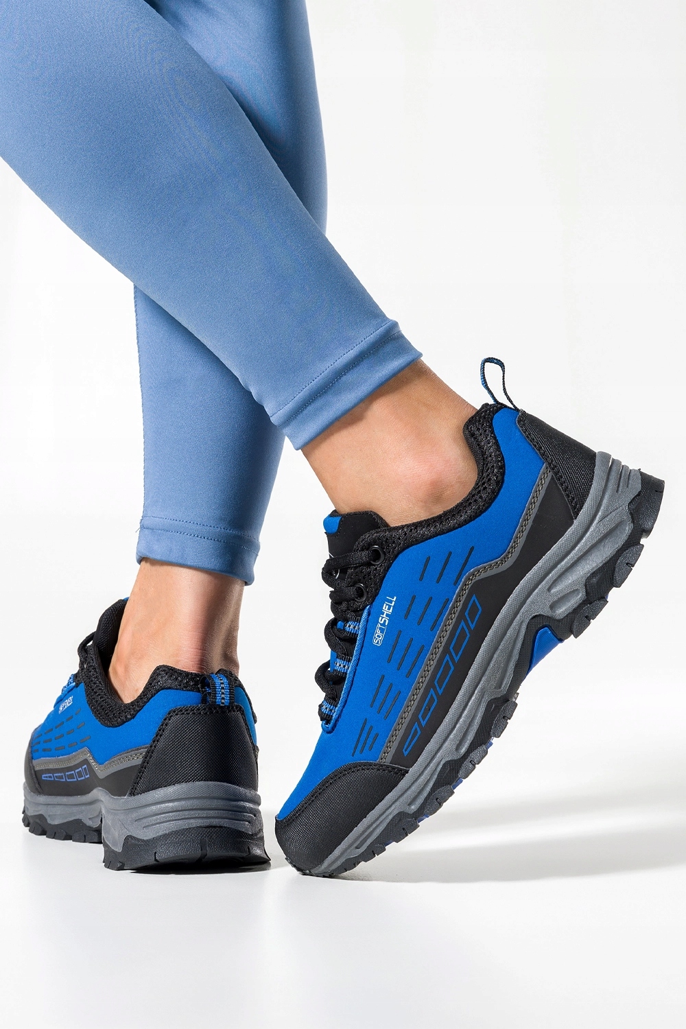 BUTY TREKKINGOWE DAMSKIE GÓRSKIE TURYSTYCZNE SPORTOWE SOFTSHELL LEKKIE r 40 Płeć kobieta