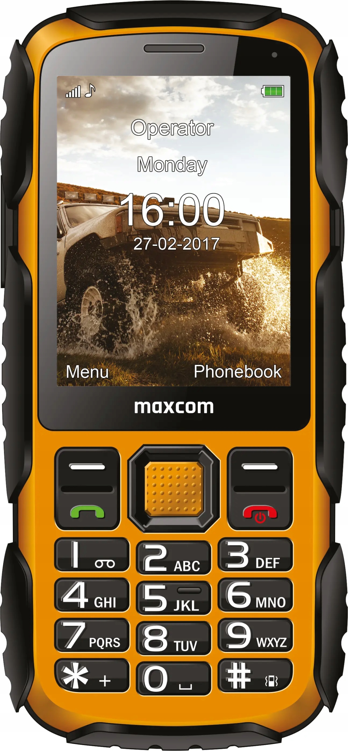 Mobilní Telefon Maxcom MM920L Strong Žlutý