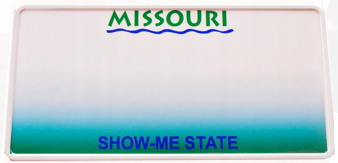 

Missouri Amerykańskie tablice rejestracyjne Usa