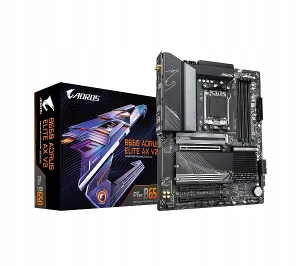 Płyta główna Gigabyte B650 Aorus Elite Ax V2 Atx Amd Ryzen AM5 4x DDR5