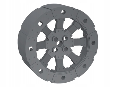 

Lego 55817 Koło Duże 55mm szare ciemne Nowe (10g)