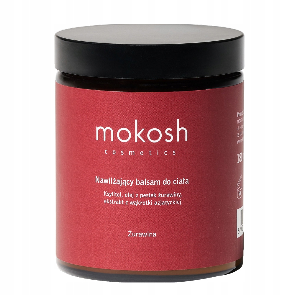 Mokosh Hydratační tělový balzám Brusinky 180 ml