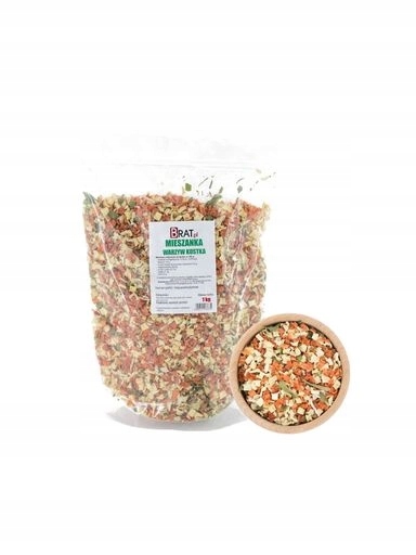 3x Brat Směs zeleniny kostka 1 kg