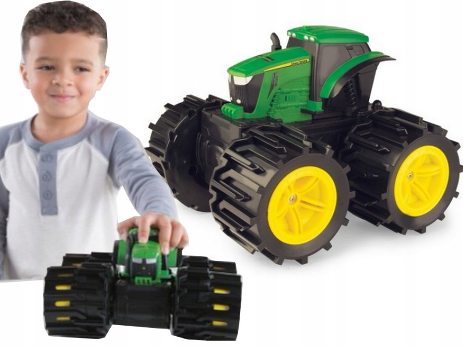 

John Deere Traktor Wielkie Opony z dźwiękami