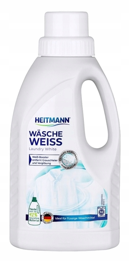 

Wybielacz W Płynie Do Tkanin Ubrań Heitmann 500ML