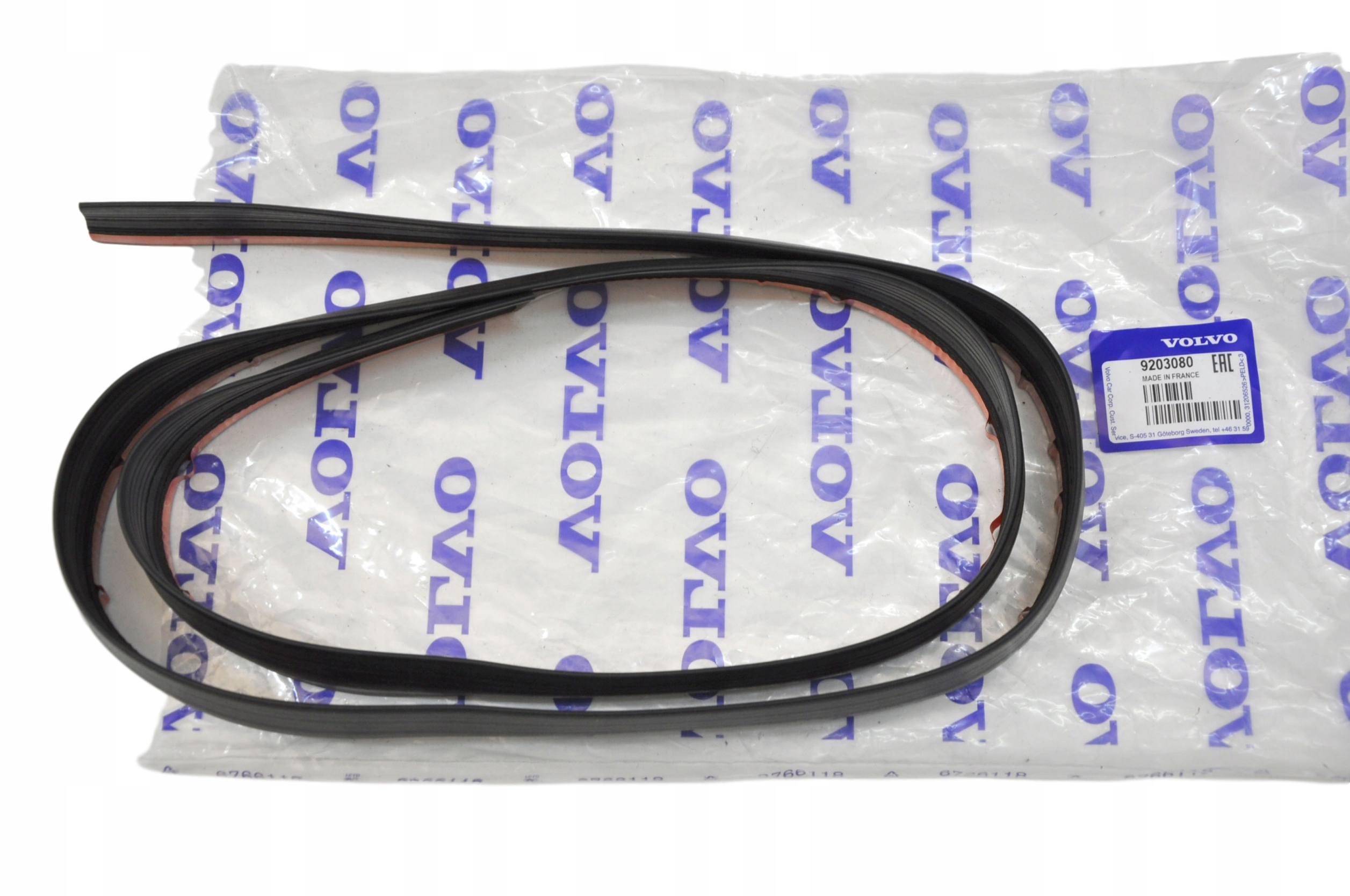 Volvo V70 těsnění lišty zadního nárazníku Oe 9203080
