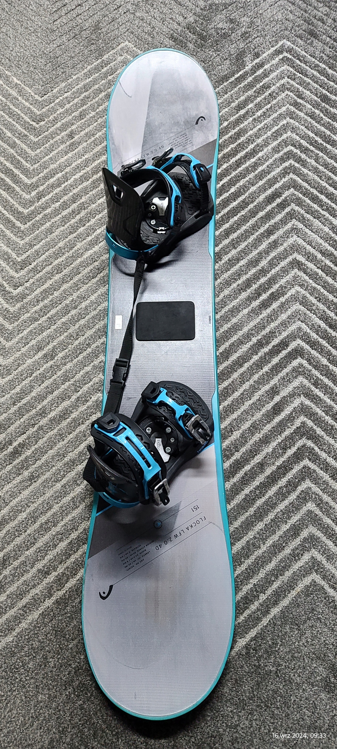 Deska snowboardowa 151cm HEAD FLOCKA LFW 2.0 4D + wiązanie Head