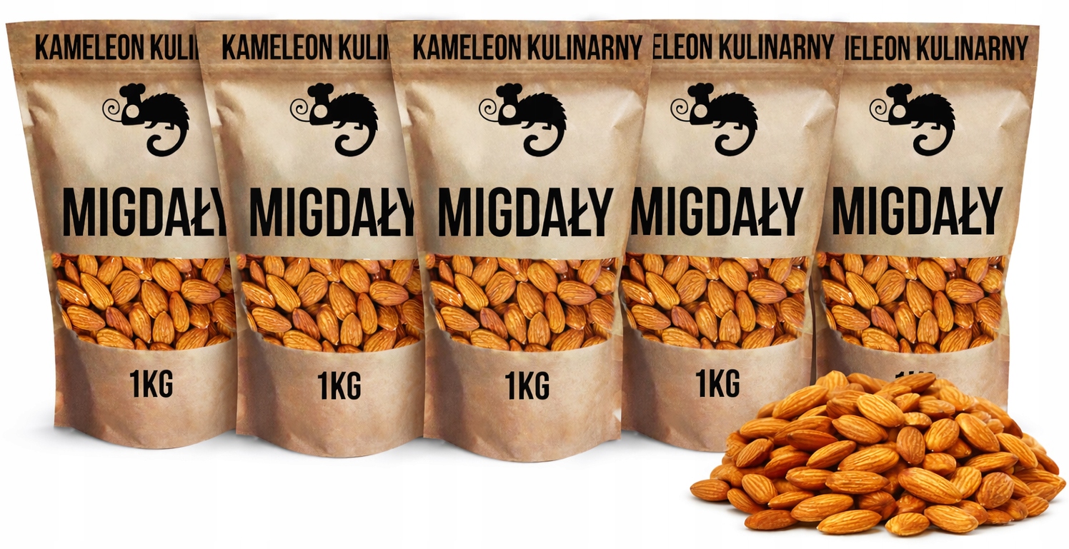 Kameleon Kulinarny Migdały 1kg x 5 5KG