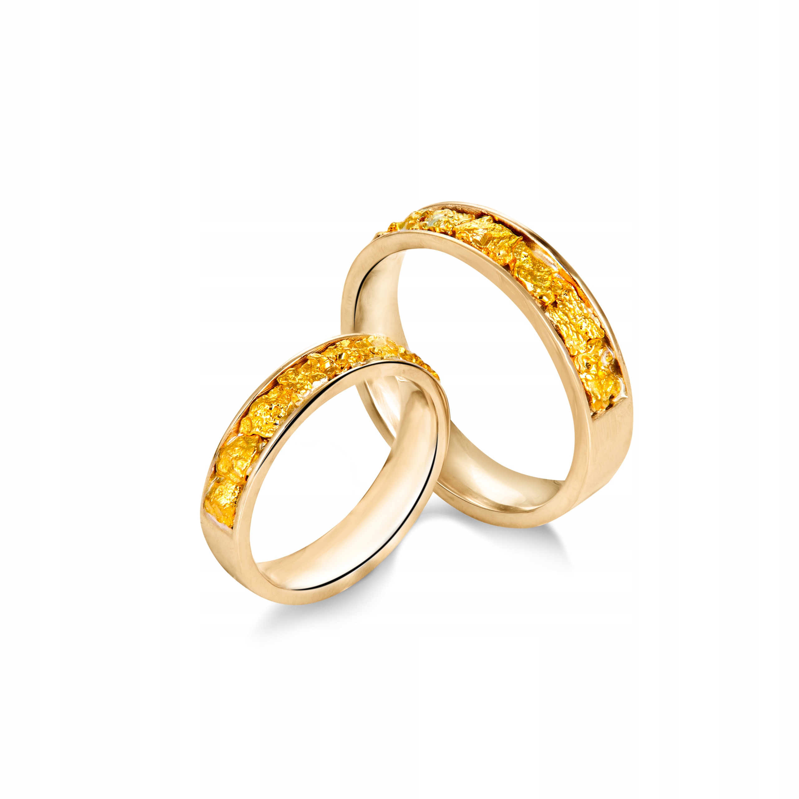 Pánský osázený zlatými samotami