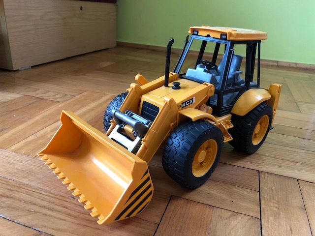 KOPARKA SPYCHACZ JCB zabawka dla dziecka !!! Bohater brak