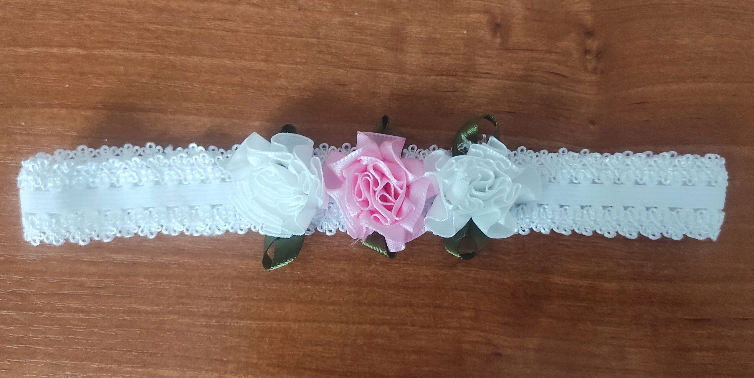 KELLO - Opaska biała na chrzest święta Marka bez marki