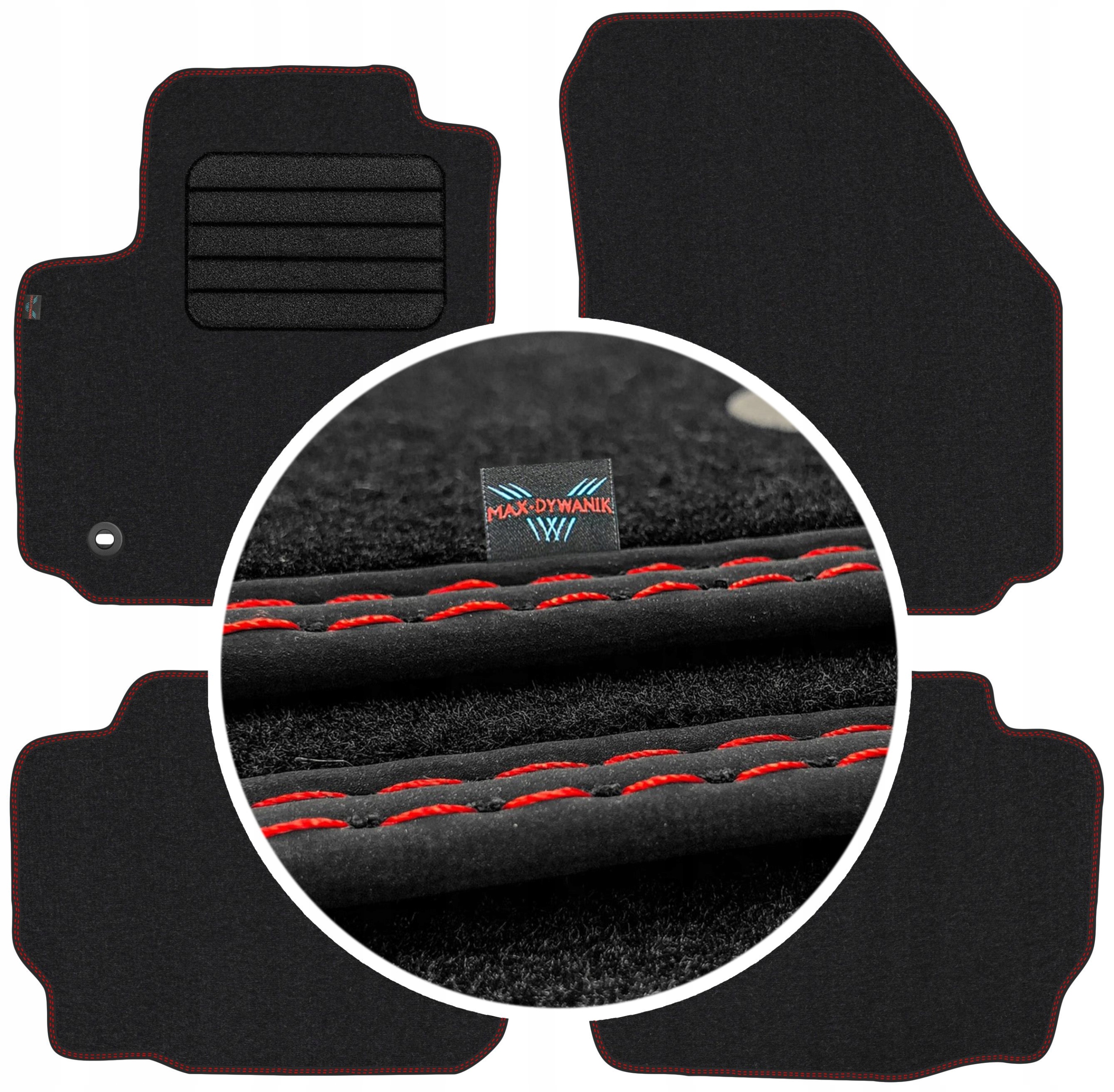 

Ford Mondeo MK4 2007-2012 Wycieraczki welurowe