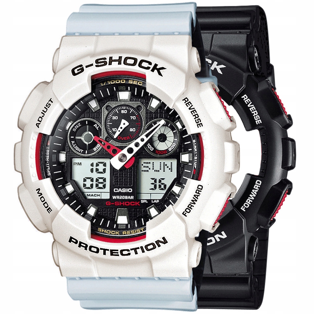 Hodinky Casio G-Shock Set GA-100-1A4ER Bezel 10395292 Pásek 10527469 20