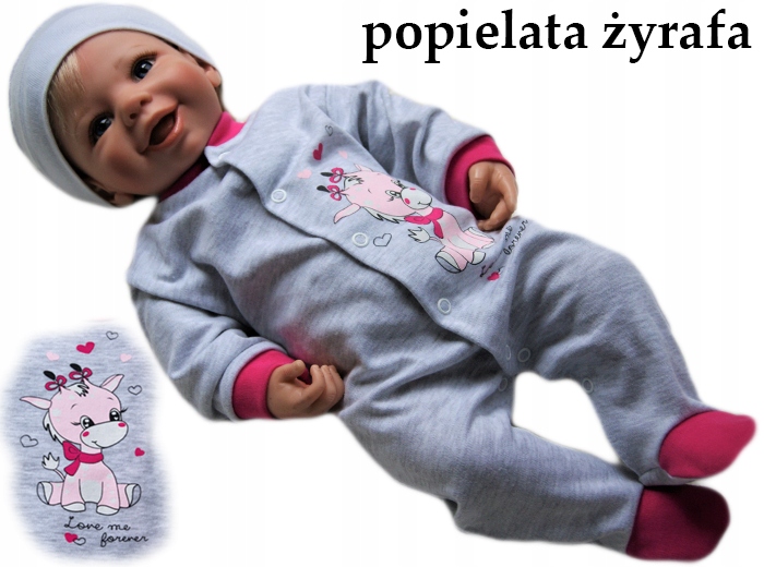 

Pajacyk pajac rozpinany śpioszki 80 bawełniany