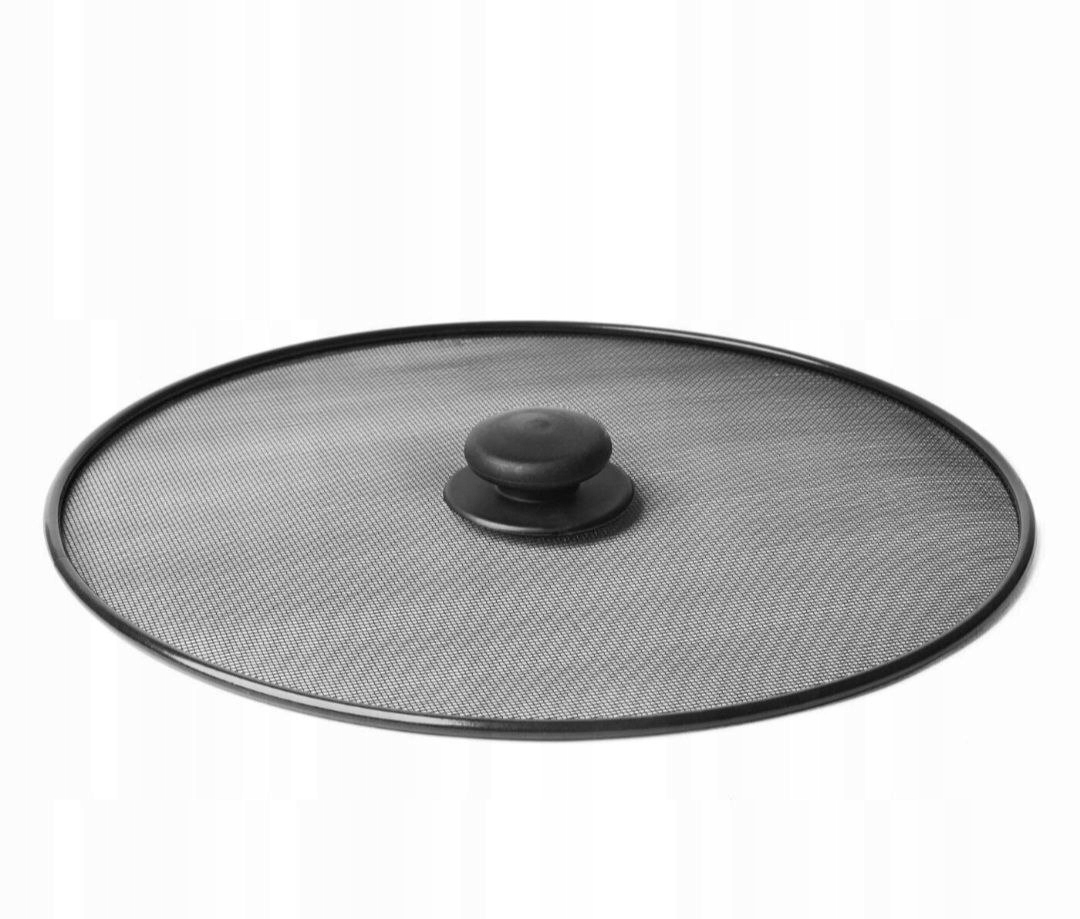 POKRYWA SIATKA NA PATELNIĘ GARNEK OCHRONNA DO SMAŻENIA OSŁONA PRZED OLEJEM