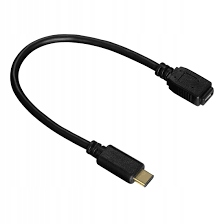 Kabel USB-C - microUSB Hama 001357180000 czarny