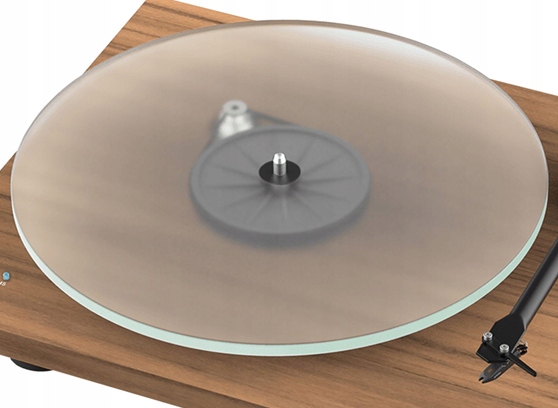 PRO-JECT T1 PHONO SB GRAMOFON Z PRZEDWZMACNIACZEM MM OM5e ORZECH Napęd paskowy
