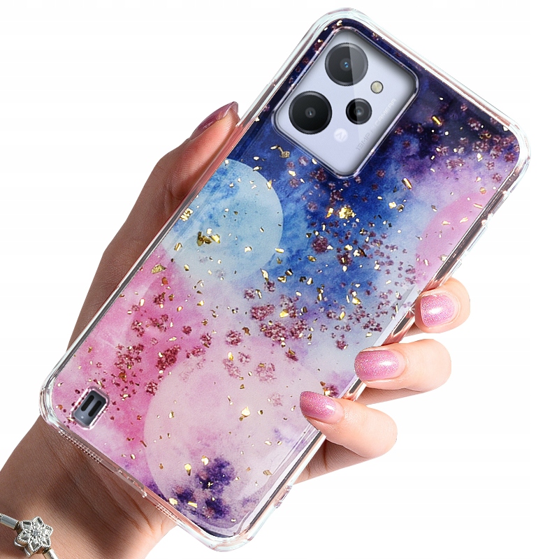 

Etui Case Glamour Szkło 9H do Realme C31